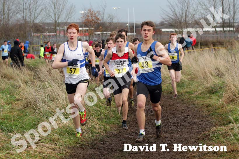 Yellow 57, 27 and 48 the under-17s 2012 North East Championships, Summerhill Country Park, Hartlepool.